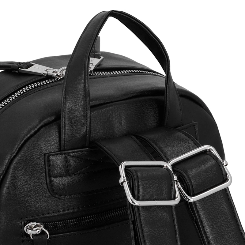  MOCHILA SECRET TAVETA NEGRO  - 5