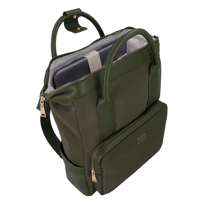  MOCHILA NOTEBOOK SECRET TRENTO VERDE 15"  - 4