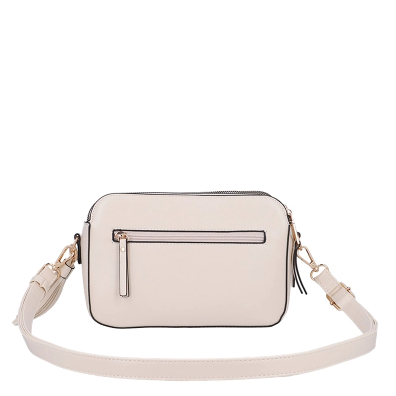  CARTERA BANDOLERA SECRET AKRANESS BEIGE  - 3