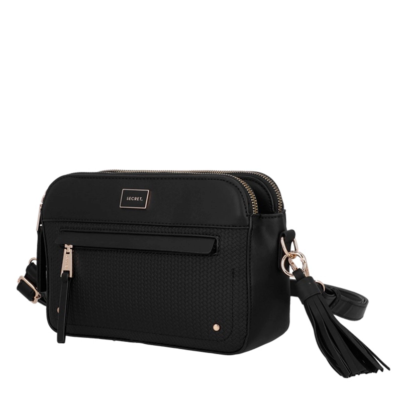  CARTERA BANDOLERA SECRET AKRANESS NEGRO  - 2