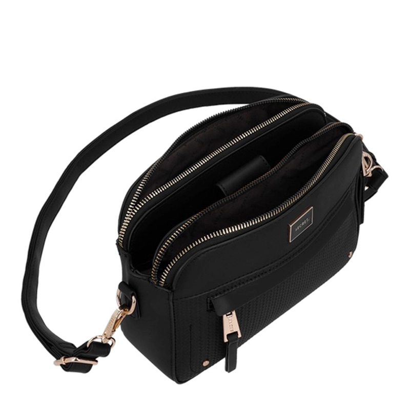  CARTERA BANDOLERA SECRET AKRANESS NEGRO  - 4