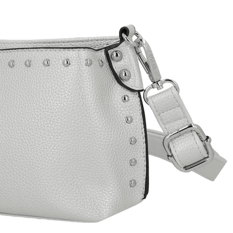 CARTERA  BANDOLERA SECRET AMSTERDAM PLATEADO  - 5
