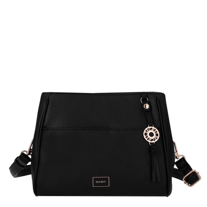 CARTERA BANDOLERA SECRET BOSTON NEGRO  - 1