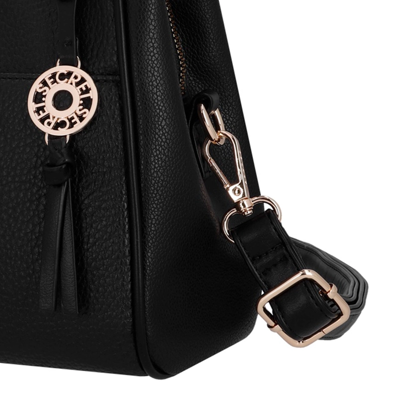 CARTERA BANDOLERA SECRET BOSTON NEGRO  - 5