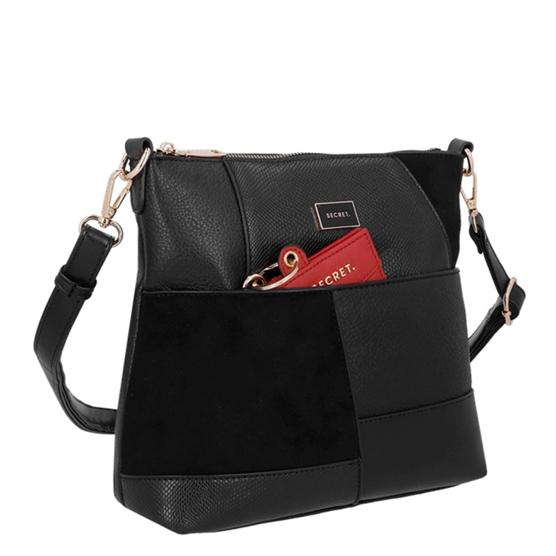  CARTERA BANDOLERA SECRET CRACOVIA NEGRO  - 3