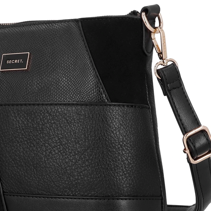  CARTERA BANDOLERA SECRET CRACOVIA NEGRO  - 6