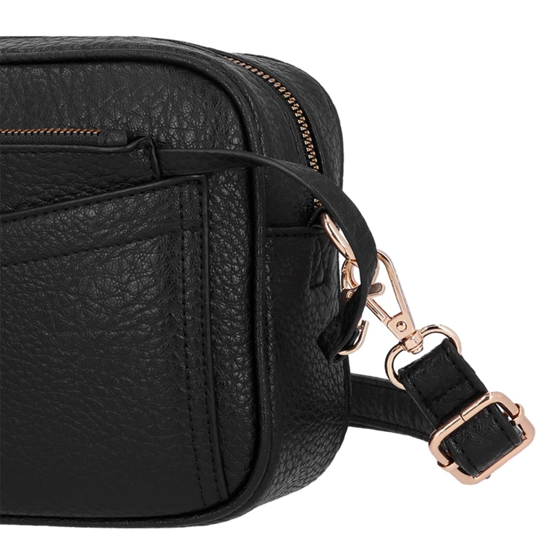 CARTERA BANDOLERA SECRET EDESSA NEGRO  - 6