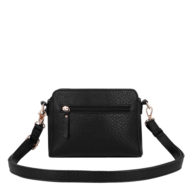 CARTERA BANDOLERA SECRET EDESSA NEGRO  - 4