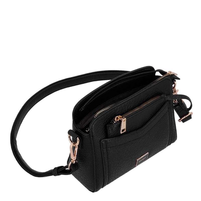 CARTERA BANDOLERA SECRET EDESSA NEGRO  - 5
