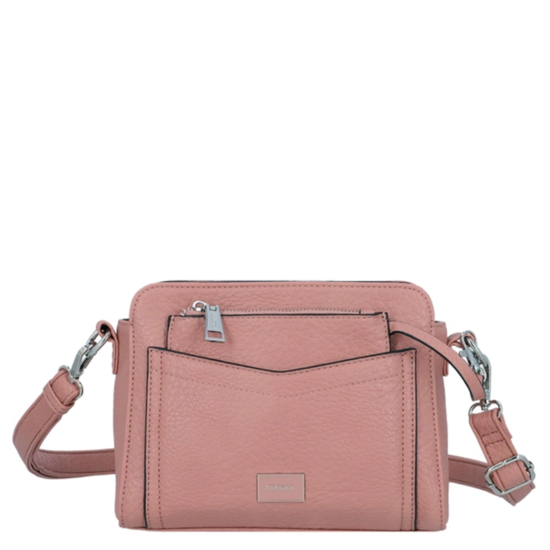 CARTERA BANDOLERA SECRET EDESSA ROSADO  - 1
