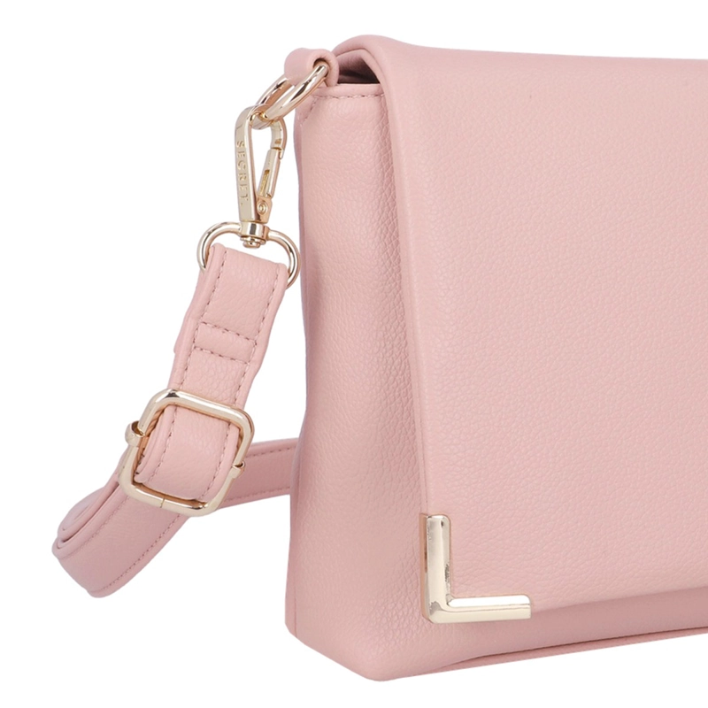 CARTERA BANDOLERA SECRET MOTHER ROSADO  - 5