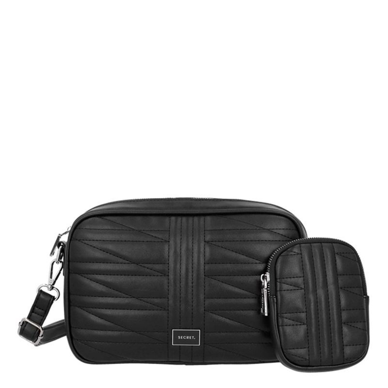 CARTERA BANDOLERA SECRET NUUK NEGRO  - 1