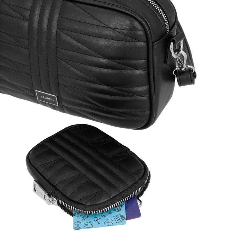 CARTERA BANDOLERA SECRET NUUK NEGRO  - 6