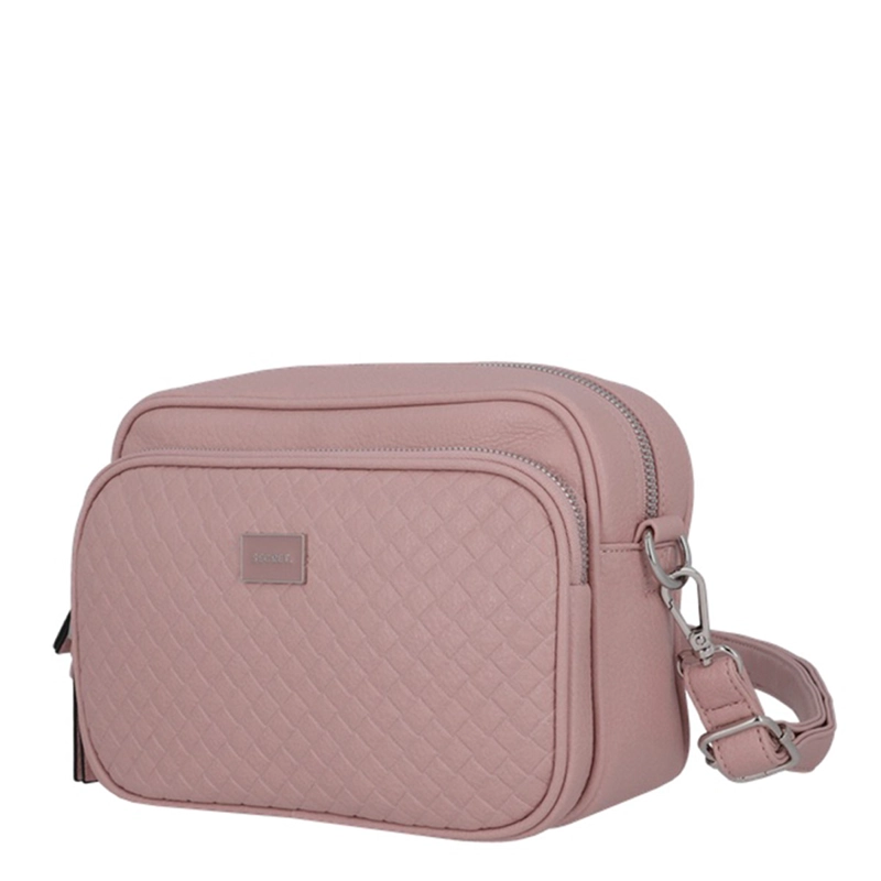 CARTERA BANDOLERA SECRET OVIEDO ROSADO  - 2