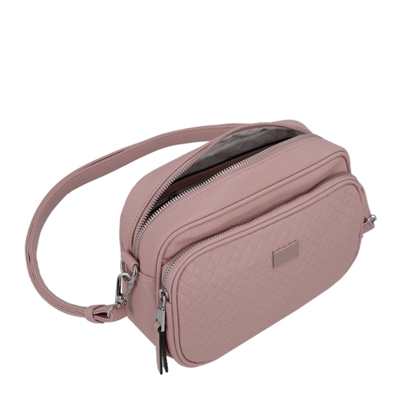CARTERA BANDOLERA SECRET OVIEDO ROSADO  - 4