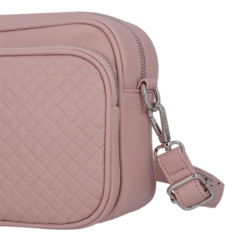 CARTERA BANDOLERA SECRET OVIEDO ROSADO  - 5