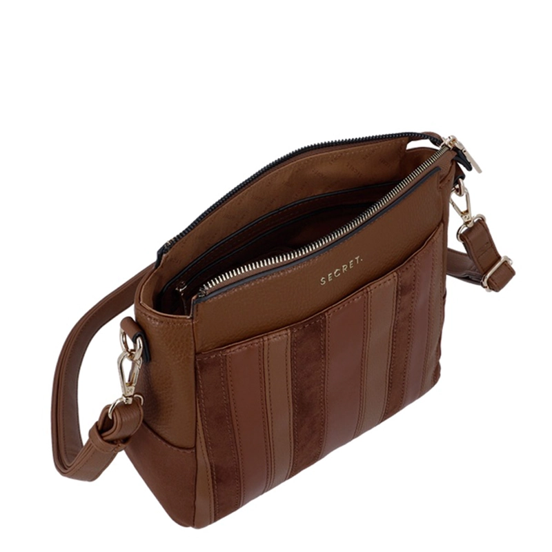 CARTERA  BANDOLERA SECRET PRETORIA CAFÉ  - 4