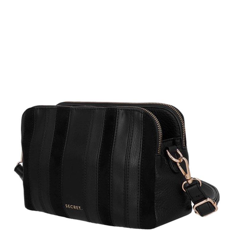 CARTERA BANDOLERA SECRET PRETORIA NEGRO  - 2