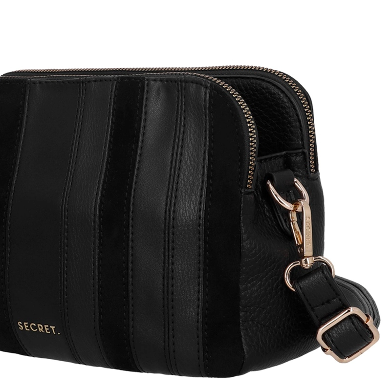 CARTERA BANDOLERA SECRET PRETORIA NEGRO  - 5