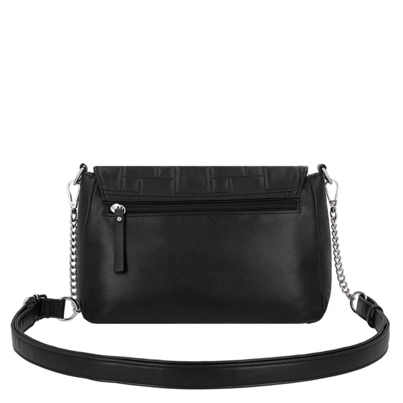 CARTERA BANDOLERA SECRET TAVETA NEGRO  - 3