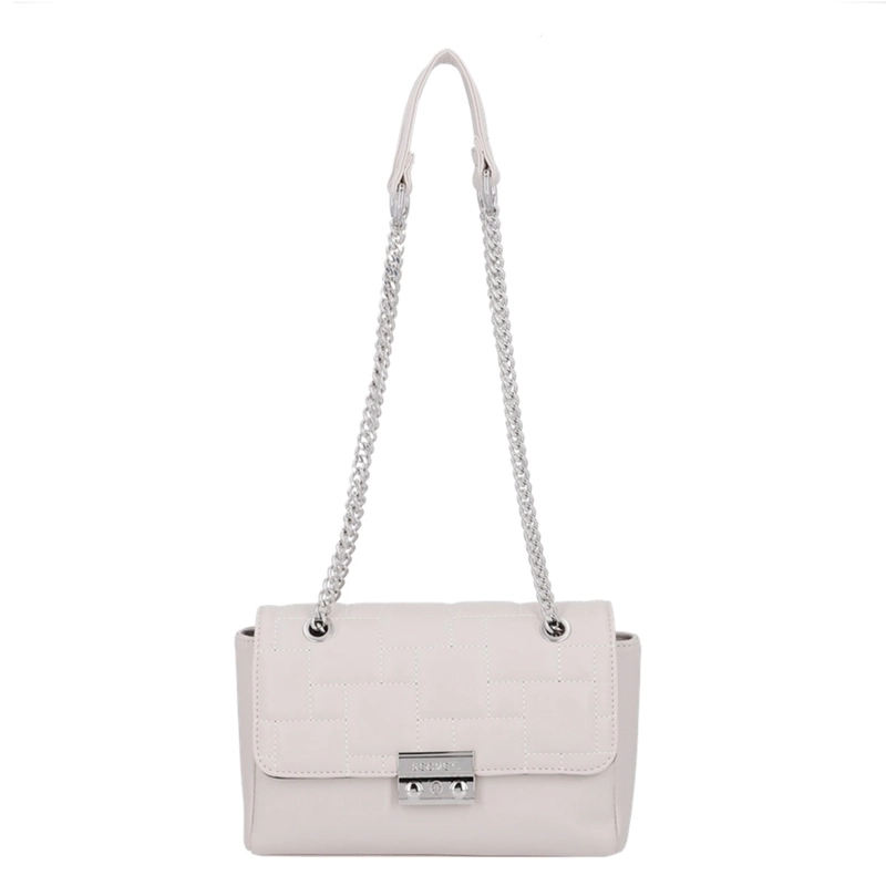CARTERA BANDOLERA SECRET TAVETA BEIGE  - 1