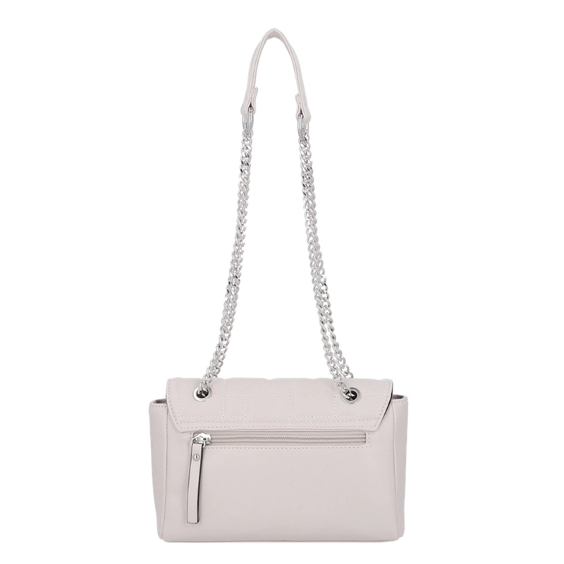 CARTERA BANDOLERA SECRET TAVETA BEIGE  - 3