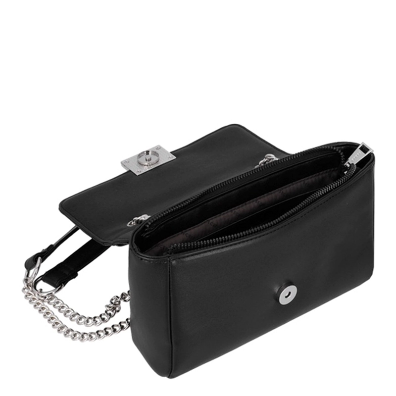 CARTERA BANDOLERA SECRET TAVETA NEGRO  - 5