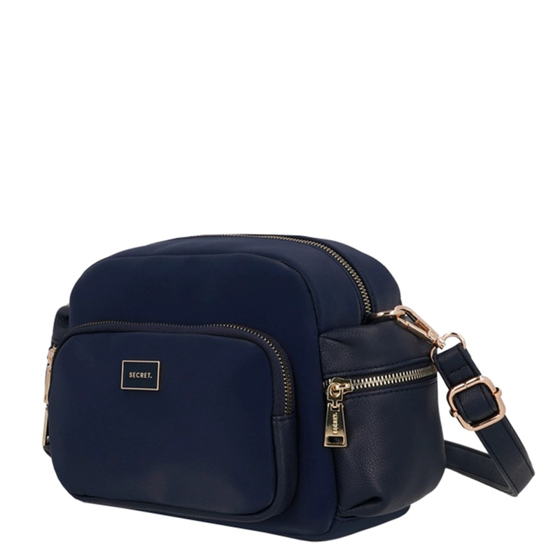 CARTERA BANDOLERA SECRET TRENTO AZUL  - 2