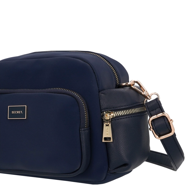 CARTERA BANDOLERA SECRET TRENTO AZUL  - 5