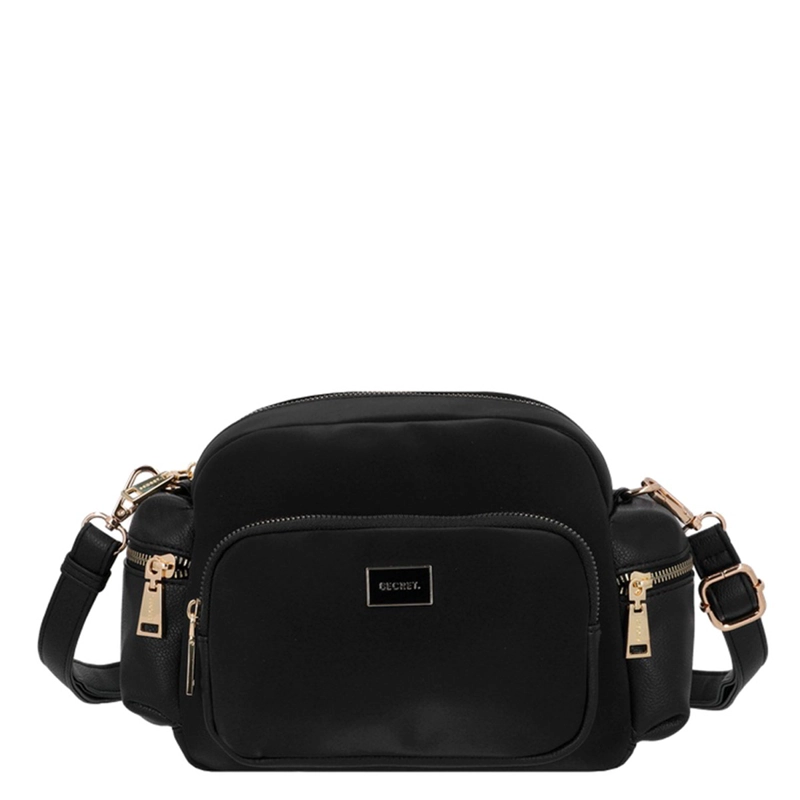 CARTERA BANDOLERA SECRET TRENTO NEGRO  - 1