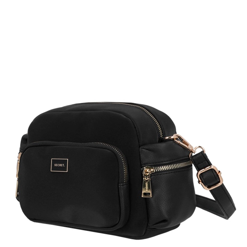 CARTERA BANDOLERA SECRET TRENTO NEGRO  - 2