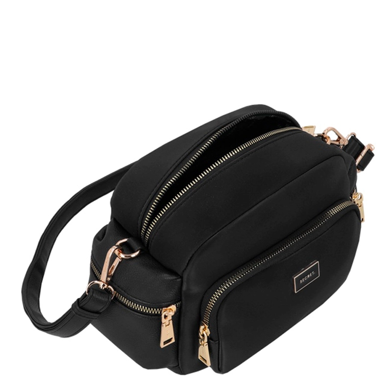 CARTERA BANDOLERA SECRET TRENTO NEGRO  - 4