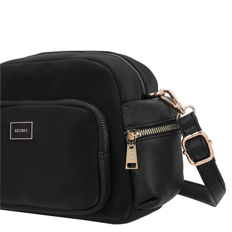 CARTERA BANDOLERA SECRET TRENTO NEGRO  - 5