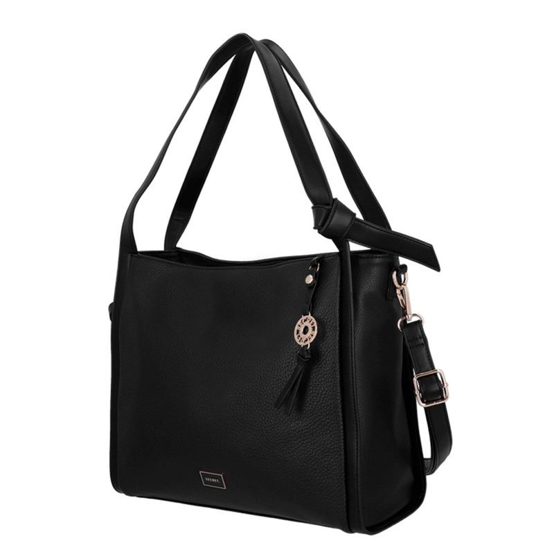  CARTERA DE HOMBRO SECRET BOSTON NEGRO  - 2