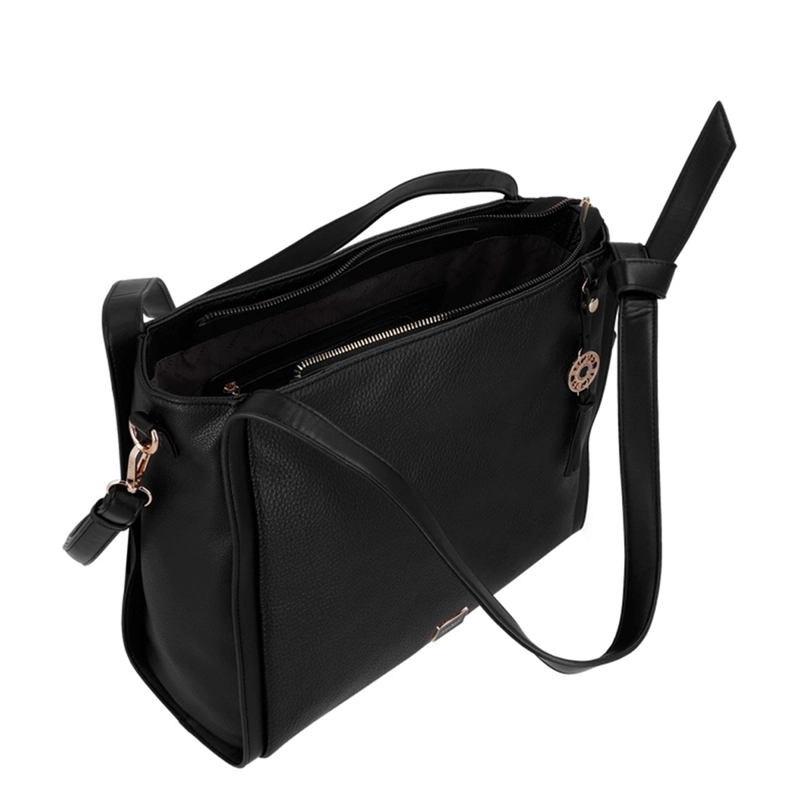  CARTERA DE HOMBRO SECRET BOSTON NEGRO  - 4