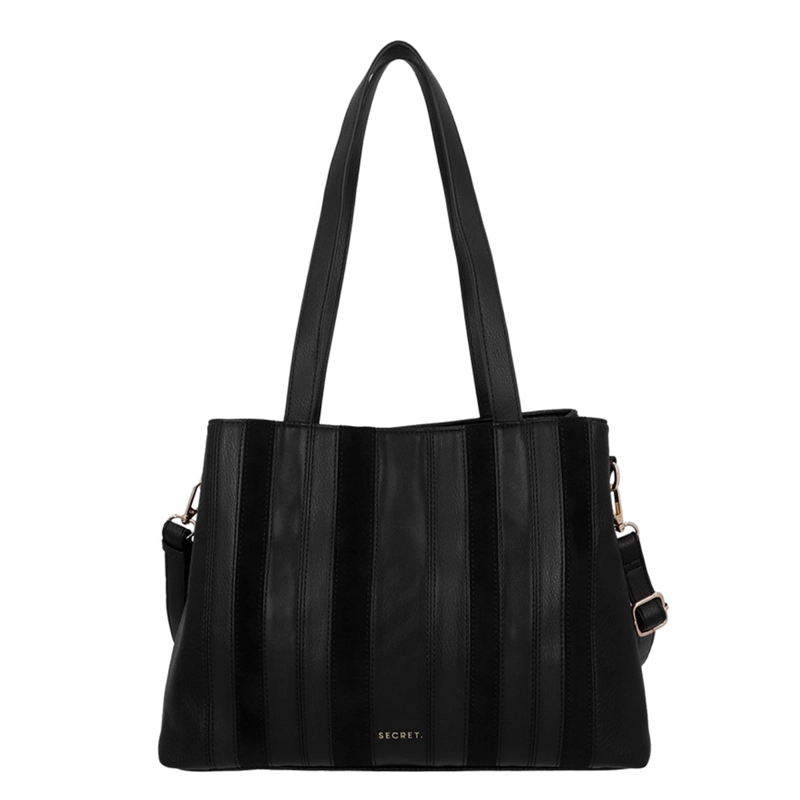  CARTERA DE HOMBRO SECRET PRETORIA NEGRO  - 1