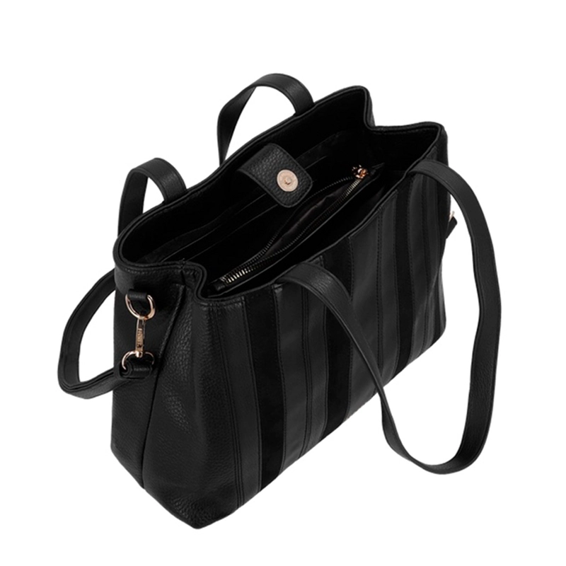  CARTERA DE HOMBRO SECRET PRETORIA NEGRO  - 4