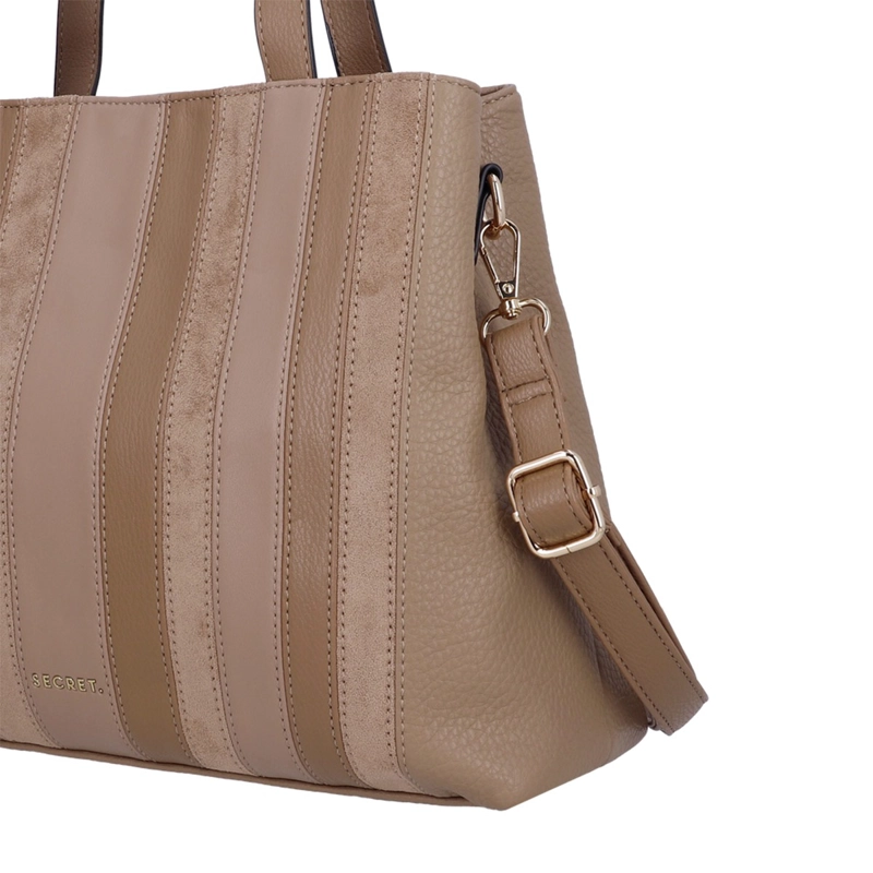  CARTERA DE HOMBRO SECRET PRETORIA BEIGE  - 5