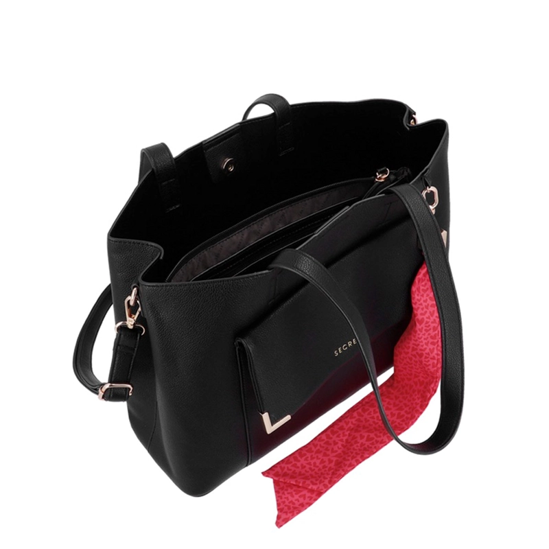  CARTERA TOTE SECRET MOTHER NEGRO  - 4