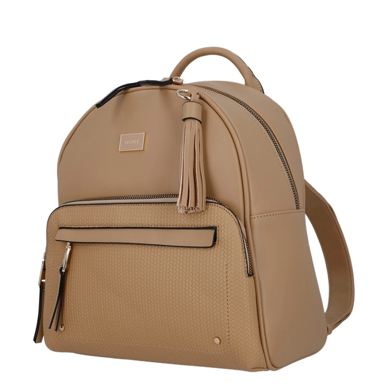  MOCHILA SECRET AKRANESS  BEIGE  - 2