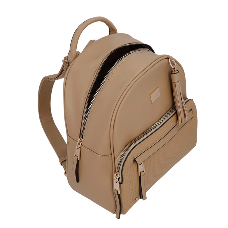  MOCHILA SECRET AKRANESS  BEIGE  - 4