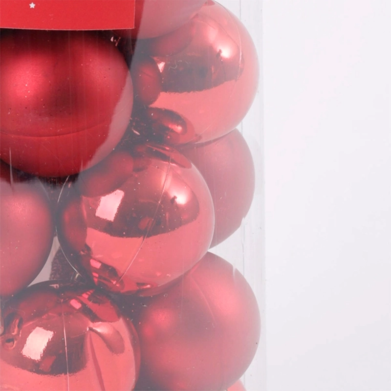 SET X35 ADORNOS NAVIDEÑO RIPLEY HOME 4 CM ROJO - 2