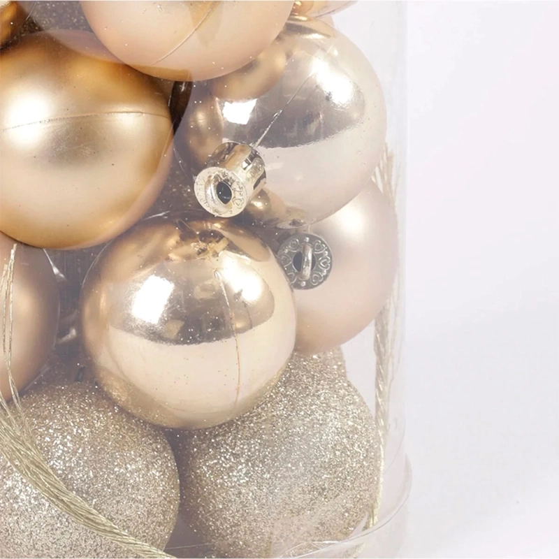 SET X35 ADORNOS NAVIDEÑO RIPLEY HOME 4 CM DORADO - 2