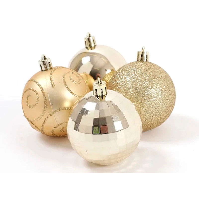 SET X60 ADORNOS NAVIDEÑO RIPLEY HOME ESFERAS Y ESTRELLA - 5