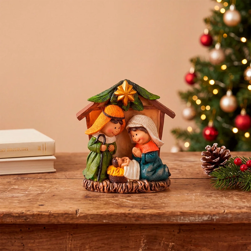PESEBRE RIPLEY HOME CASA 12 CM - 1