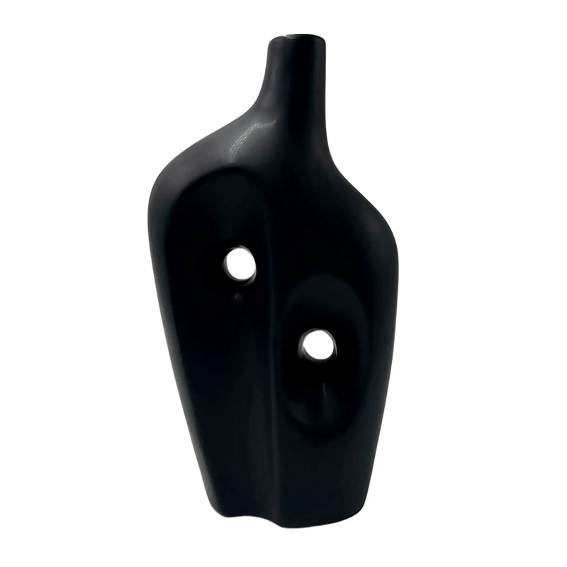 FLORERO RIPLEY HOME ASIMETRICO NEGRO