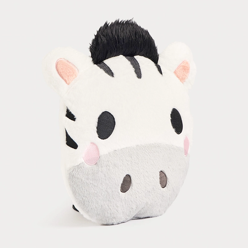 COJÍN RIPLEY HOME ZEBRA 38X42 CM BLANCO - 2