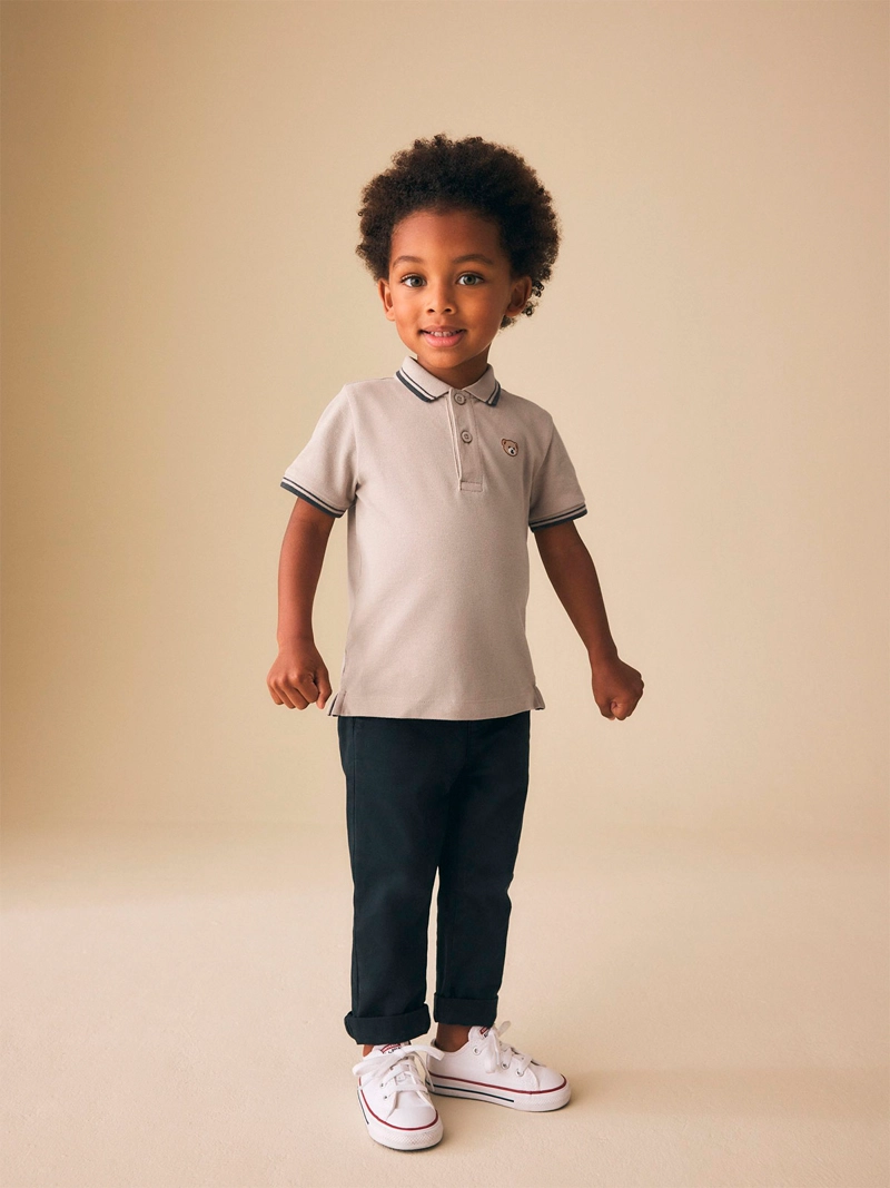 POLERA NIÑO NEXT ALGODÓN