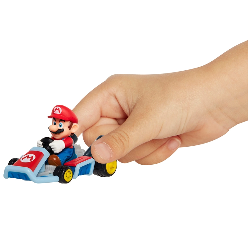 AUTO DE JUGUETE NINTENDO SÚPER MARIO KART RACERS - MODELO ALEATORIO - 2