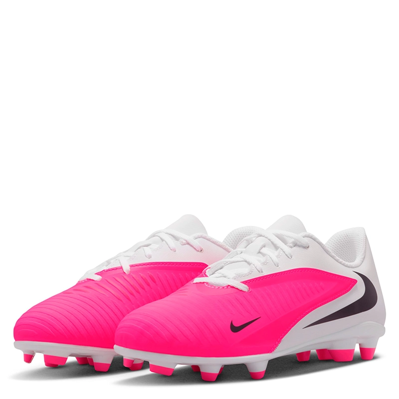 ZAPATILLAS NIÑO NIKE FÚTBOL BLANCO PHANTOM 6 LOW CLUB FG/MG - 2